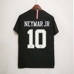 Soccer Jerseys Men's Tracksuits 18-19 Paris Jersey Size 7 Mbappe 10 Neymar Short Sleeved Long Home and Away Football Set