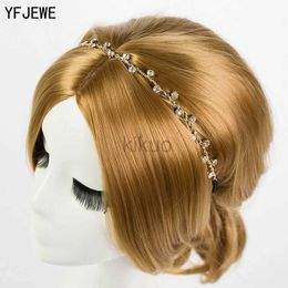Wedding Hair Jewellery Women Hair Accessories Crystal Chain Charms Head Bands Women Jewellery Wedding Bridal Hair Jewellery H008 d240425