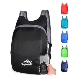 Backpack 20L Ultralight Packable Waterproof Outdoor Sport Daypack Foldable Bags For Men Women Hiking Travel Folding Backpacks