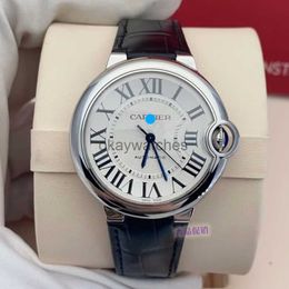 Dials Working Automatic Watches carter blue balloon series mechanical couple watch mens womens W S B 0 2 8