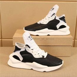 Dress Shoes KGDB Y3 Sneaker Men Womens Sports Shoes Lightweight Running Shoes Leather Sneaker for Men Thick Soled Jogging Shoes