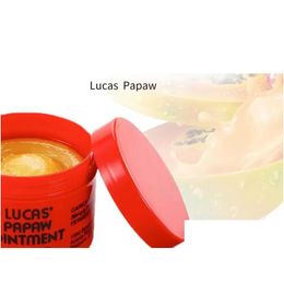 Lip Balm Lucas 75G Beauty Makeup Papaw Ointment Australia Moisturizing Creams Ointments Daily Care Drop Delivery Health Lips Otb3Q