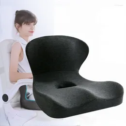 Pillow "L" Shape Memory Foam Orthopaedic Comfort Ergonomic Design Back Coccyx For Car Seat Office Chair Pain Relief