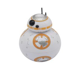 Death Star 3 Layers Herb Grinder Crusher Colourful Metal 50mm Spice Miller Robot Shape High Quality Smoking Accessories Multiple Us9475575