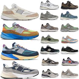 NEW OG 9060 Running Shoes Cherry Blossom Team Forest Green Blue Haze Sea Salt Bricks Wood Rain Cloud Grey 990 Mens Women Trainers Sneakers