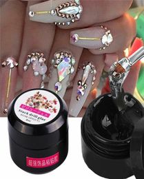 Nail Art Rhinestones Glue Adhesives Sticky Crystal Gems Diamond UV Gel DIY Crystal Gem Decoration7397874