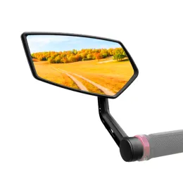 Accessories EasyDo Bicycle Mirror Bicycle Bar End Mirror Adjustable Bike Handlebar Mirror Wide Range Back Sight Reflector Cycling Accessory