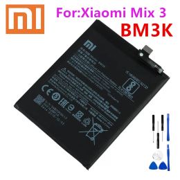 Batteries Xiaomi Original Phone Battery BM3K 3200mAh High Quality Replacement Battery For Xiaomi Mi Mix 3 Mix3 Batteries + Free Tools