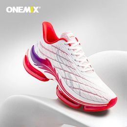 Casual Shoes Onemix 2024 Running For Men Air Cushion Athletic Breathable Outdoor Walking Sneakers Women Couple Trainers