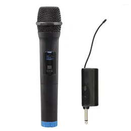 Microphones Portable VHF Wireless Microphone For Karaoke Singing One