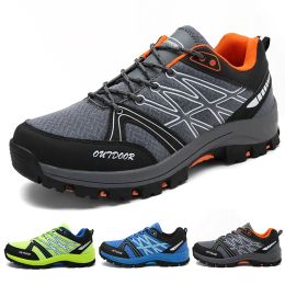 Boots Men Shoes Mesh Hiking Shoes Outdoor WearResistant Breathable Hiking training Shoes Mountain CrossCountry Hunting Sports Shoes