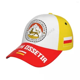 Ball Caps Unisex South Ossetia Flag Adult Baseball Cap Patriotic Hat For Soccer Fans Men Women