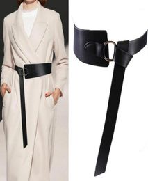 Belts 2021 Wide Leather Corset Belt Female Tie Obi Thin Red Black Bow Leisure For Lady Wedding Dress Waistband Women039s7057529