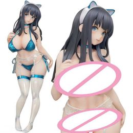 لعبة Action Toy Toy 28cm Daiki Kougyou Sakura Kaede Cat rol Play 1/6 Sexy Girl PVC Action Action Adult Series Toy Hentai Doll Gift Y240425S5BH