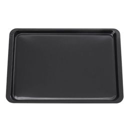 new Rectangular Carbon Steel Non-stick Bread Cake Baking Tray Baking Tray Oven Black Baking Tray Diy Baking Pans for Kitchen 14 Inch for