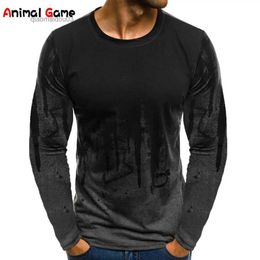 Men's T-Shirts Printed T-shirt Short-sleeved T-shirt Mens Round Neck Long Oversized Mens Tops Womens Sleeves Mens Shirt T-shirt ClothingL2404