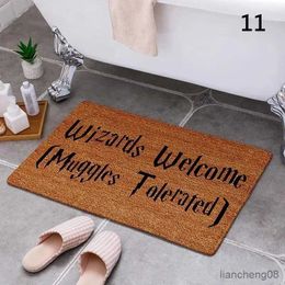 Bath Mats Cartoon Camper Mat Home Decorative Doormat Balcony Indoor Corridor Porch Entrance Floor Carpet Bathroom Kitchen Accessories Rug