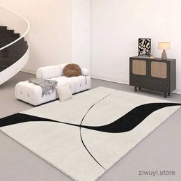 Carpets Light Luxury Living Room Decoration Plush Carpet Cream Style Rugs for Bedroom Fluffy Soft Thick Floor Mat Large Area Lounge Rug