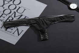 Underpants Sexy Gay GStrings Men039s Underwear Transparent Penis Pouch String Homme Slip Erotic Mens Thongs And G Strings Cuec3000762