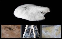 Festive Spider Web Halloween Decorations Event Wedding Party Favours Supplies Haunted House Prop Decoration A Large With 2 Spiders 6211563