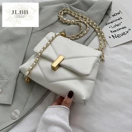 Shoulder Bags Cute Chain Small PU Leather Crossbody For Women 2024 Trending Handbags Women's Fashion Trend Hand Bag