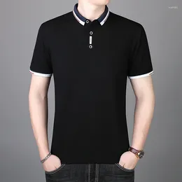 Men's Polos Summer Casual Polo Shirts Men 2024 Fashion Breathable Luxury Cotton Short Sleeve High Quality Tops Clothing