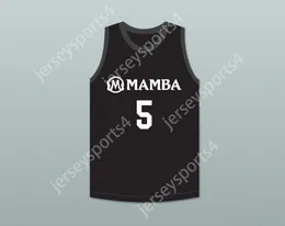 CUSTOM ANY Name Number Mens Youth/Kids ALYSSA ALTOBELLI 5 MAMBA BALLERS BLACK BASKETBALL JERSEY TOP Stitched S-6XL