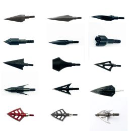 Darts 6pcs Arrow Heads 100gn 160gn Arrows Tips Broadheads For Compound / Recurve Bow Crossbows Hunting Arrow Broadheads Accessories