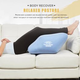 Pillow 1pcs Portable Inflatable Elevation Wedge Leg Foot Pillow For Sleeping Knee Support Cushion Between The Legs With Inflator Pump