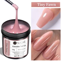 Kits UR SUGAR 150g Nude Milky Jelly White Extension French Acrylic Gel Soak Off UV LED Camouflage Hard Gel Fast Dry Nail Extension