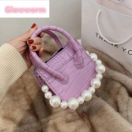 Bag Women's Handbag Mini Stone Pattern PU Leather Crossbody Bags 2024 Fashion Lady Spring Stylish Lipstick Handbags And Purses