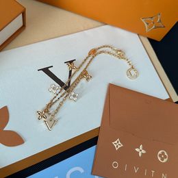 Luxury Gold-Plated Bracelet Designer Designs High-Quality Bracelets For Fashionable Charming Women Romantic Love Wedding Gifts Boutique Bracelet Boxes