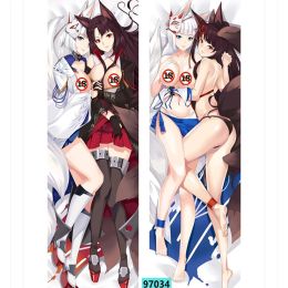 Pillow Anime Cushion Cover Store Original Bilan Hangxian Akagi (awesome) (azur Lane) Pillow Cover Hugging Body Pillow Case Dakimakura