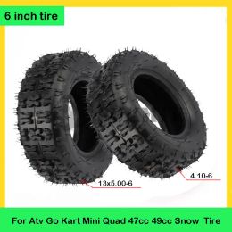 Scooters Front 4.106 rear 13x5.006 Inner outer Tyres For Atv Go Kart Mini Quad 47cc 49cc Snow Motorcycle 6 inch Tyre
