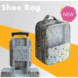 Boots Travel foldable Storage Bag Clothes and Shoes Bag Waterproof PVC Suitcase Clothing Portable Finishing Duffel Bag shoes organizer