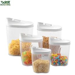 Food Savers Storage Containers Multi functional storage tank large capacity kitchen food container transparent sealed combination H240425