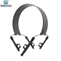 Accessories Wadsn Airsoft Tactcial Shooting Headphones Headband Hoop Bracket for Comtac Ii Iii Series Softair Ptt Headset Accessories