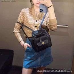 Luxury Brand Handbags Designer Women's Bags Genuine Leather Womens Bag Made of Denim Fabric Cj833 New Shoulder Ch588 Cute Small Cowhide Backpack