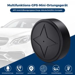 Accessories GPS Tracker Strong Magnetic Car Vehicle Tracking Antilost Antitheft Device Mini Portable Precise Positioning GPS Locator