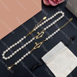 Luxury Women Pearl Necklace Designer Diamond Bracelets For Women High Quality Gold Jewellery Set Classic Wedding Jewellery Ladies Anniversary Gift