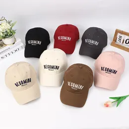 Summer men and women all-purpose baseball cap outdoor leisure hat sun-block UV cap fashion all-purpose fabric comfortable embroidery simple good-looking quality