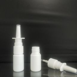 1000 pcs 10ml White Empty Plastic Nasal Spray Bottle 10ml Nasal Container1115355