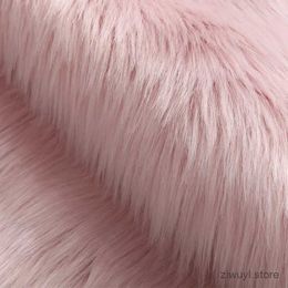 Carpets Soft Fluffy Round Carpets Living Room Solid Color Plush Area Carpet Faux Sheepskin Shag Rugs Pink For Home Bedroom Decorative