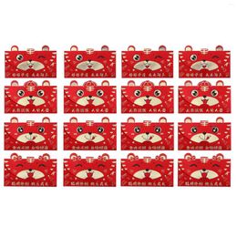 Gift Wrap -16 Pcs Chinese Red Envelopes Year Of The Tiger Hong Bao Lucky Money Packets For Spring Festival Birthday Supplies