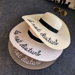 Foldable Oversized Huge Wide Brim Sun Beach Hats Straw Summer Wedding Womens Ladies Floppy Party Dressy sombreros de mujer 240423