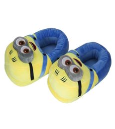 Cute Cartoon Anime Slippers Cute Minion Psh Indoor Slippers For Adults Women Men Winter Home Slippers Y2007069684433