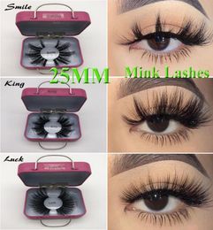 3D Mink Eyelashes 100 Real Mink Lashes 25mm Long Dramatic Thick False Lash Handmade Crisscross Eyelash Extensions Beauty Makeup2386413