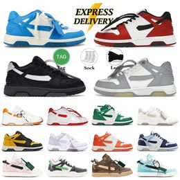 Designer Out of Office Casual Shoes Men Women Outdoor Plate-forme Sneakers Low-tops Black White Pink Green Leather Light Blue Patent Trainers Runners Sports Size 36-45