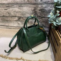 Row Fashion Plant Tanned Cowhide Margaux 10 The Tote Bag Commuter Versatile One Shoulder Crossbody Bag Handbag FWQU