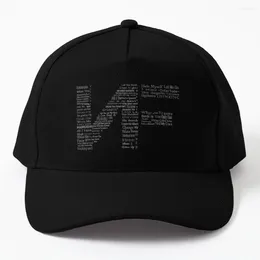 Ball Caps NF Logo Songs Baseball Cap Big Size Hat Drop Women Hats Men's